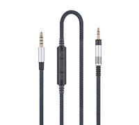 Audio Replacement Cable Compatible with Bose QC25, QC35, QC35II, QuietComfort 25 35 Headphones, Audio Cord Compatible with Samsung Galaxy Huawei Android with in-Line Mic Remote Volume Control