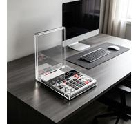 Audio Samplers Clear Acrylic Case Protector, Magnetic Closing Dust Cover | Compatible with Teenage Engineering EP-133 K.O. II/EP-40 Riddim Reggae/EP-1320 Medieval Sampler