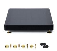 Audio Speaker Stabilizer Base - MDF Subwoofer Isolation Stand for Studio, Home, Office - 24cm x 28cm