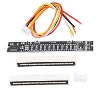 Audio Spectrum Indicator, Music Stereo VU Meter Mini DIY Dual 12 Level Stereo Music Audio Spectrum Level Indicator VU Meter Board (Music spectrum level indicator)