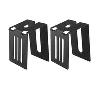 Audio Stands for Desktop Speakers, 2pcs Metal Riser for Improved Sound