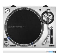 Audio Technica AT-LP140XP Silver, Direct Drive DJ Turntable With Lid & Stylus