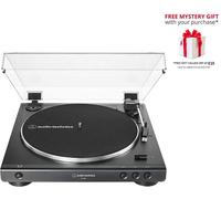 Audio Technica AT-LP60X Fully Automatic Belt-Drive Stereo Turntable Black - Free Gift RRP £15!