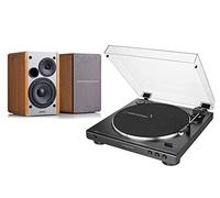 Audio-Technica AT-LP60X Turntable and Edifier R1280T Active Speaker Package Exclusive Set by Digitalis Audio (R1280T Speakers)