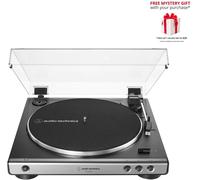 Audio-Technica AT-LP60XUSB Belt-drive audio turntable Grey, Metallic Fully automatic