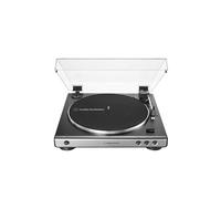 Audio-Technica AT-LP60XUSB Belt-drive audio turntable Grey, Metallic Fully automatic