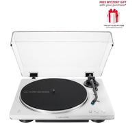 Audio-Technica LP70XBT Bluetooth Turntable, White