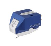 Audio Technica AT-OC9XEB Dual Moving Coil Cartridge with Elliptical Stylus 1/2" Mount includes Mounting Harware and brush (Blue/Silver)