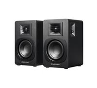 Audio-Technica AT-SP3X Powered Bluetooth Speakers Per Pair, Black