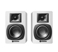 Audio-Technica AT-SP3X Powered Bookshelf Speakers (Pair) White