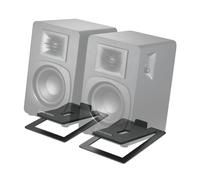 Audio-Technica AT-ST3 Speaker Stand, Tabletop, Bookshelf, Tabletop, [Compatible Model: AT-SP3X, Others, Load Capacity: 6.6 lbs (3.0 kg)] Pair Black