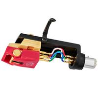 Audio-Technica AT-VM740ML/H Dual Moving Magnet Cartridge with Headshell Red