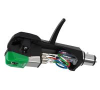 Audio-Technica AT-VM95E/H Dual Moving Magnet Cartridge with Headshell Green
