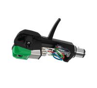 Audio Technica AT-VM95E/H VM95 Series Elliptical Stereo Cartridge on AT-HS6 Headshell