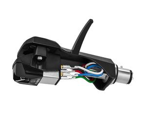 Audio Technica AT-VM95EBK/H Cartridge & Headshell AT-VM95EBK AT-HS6 Bundle