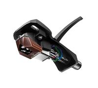 Audio Technica AT-VM95SH/H Headshell/Dual Moving Magnet Cartridge Combo Kit (Black/Brown)