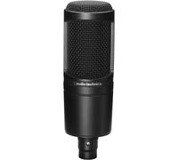 Audio-Technica AT2020 Cardioid Condenser Studio XLR Microphone - Black