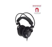 Audio Technica Ath-Avc500 Closed-Back Dynamic Headphones In Black Black