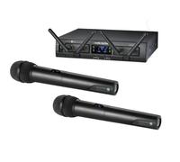 Audio Technica ATW-1322 Dual System 10 PRO Receiver + 2x Handheld Microphones