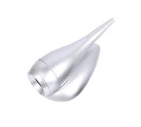 Audio Treble Shell for 25 Core Tweeter DIY Speaker Enclosure with Snail High Sound Chamber ABS Plastic Fixed Housing (Silver)