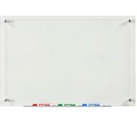 Audio-Visual Direct Clear Glass Dry-Erase Board Set - 60 cm x 90 cm - (Non-Magnetic)