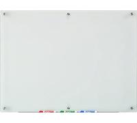 Audio-Visual Direct Frosted Glass Dry-Erase Board Set - 80 cm x 110 cm - (Non-Magnetic)