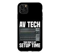 Audio Visual Technician Engineer AV Technician Panic AV Tech Case for iPhone 11 Pro Max