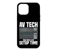 Audio Visual Technician Engineer AV Technician Panic AV Tech Case for iPhone 12 Pro Max