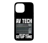 Audio Visual Technician Engineer AV Technician Panic AV Tech Case for iPhone 13 Pro Max