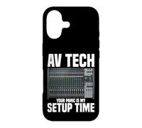 Audio Visual Technician Engineer AV Technician Panic AV Tech Case for iPhone 17
