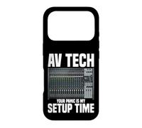 Audio Visual Technician Engineer AV Technician Panic AV Tech Case for iPhone 17 Pro