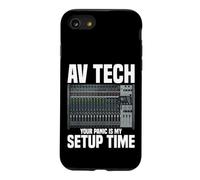 Audio Visual Technician Engineer AV Technician Panic AV Tech Case for iPhone SE (2020) / 7/8