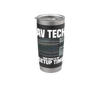Audio Visual Technician Engineer AV Technician Panic AV Tech Stainless Steel Insulated Tumbler