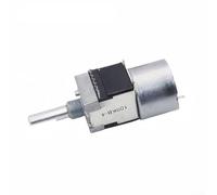 Audio Volume Potentiometer with Motorized Drive Mechanism for Amp Integration B50K and B100K Resistance Values (B100K Half Shaft)