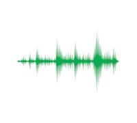 Audio Wave Wall Decal Sound Wave Art Vinyl Sticker Recording Studio Music Producer Room Decor Wallpaper Extra Large - 90x143cm