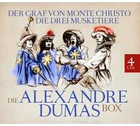 Audiobook CD Alexandre Dumas Box 4CDs Incl of The Graf From Monte Christo/the