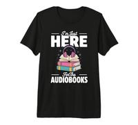 Audiobook Design Accessories for Immersive Storytelling Premium T-Shirt