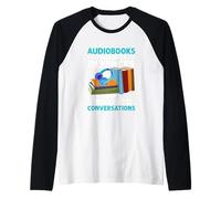 Audiobook Enthusiast: Yes, Please! Raglan Baseball Tee