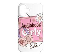Audiobook Girly Book Lover Case for iPhone 16