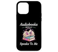 Audiobooks Listener Fun Tee Audio Book And Book Nerd Case for iPhone 12 mini