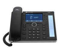 AudioCodes 445HD IP phone Black 8 lines LCD