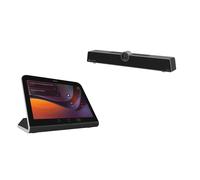 AudioCodes Teams RXV81 Video Collaboration Bar with built-in audio bundled 10 with RX-PAD Room Touch Controller