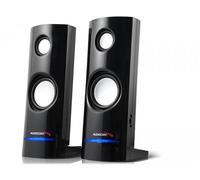 PC Laptop Speakers Stereo 2.0 Volume Control 8W Clear Sound High Quality Compact