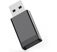 Skull & Co. X Savage Raven AudioDrive: Bluetooth 5.2 Wireless Audio Transmitter Adapter USB-A Port Low Latency for Nintendo Switch, PS5, PS4, PC, TV and Other Devices- Black