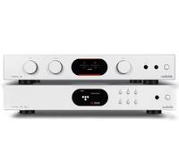 Audiolab 7000A Amplifier with 7000N Bundle - Silver