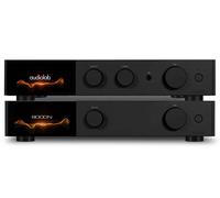 Audiolab 9000A Amplifier with 9000N Bundle - Black