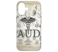 Audiologist AUD Ear Anatomy Vintage Medical Drawing Design Case for iPhone 17