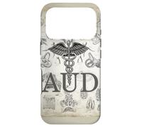 Audiologist AUD Ear Anatomy Vintage Medical Drawing Design Case for iPhone 17 Pro