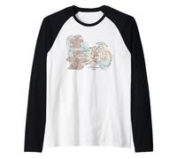 Audiology Audiologist Vestibular Therapist Inner Ear Anatomy Raglan Baseball Tee