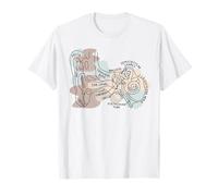 Audiology Audiologist Vestibular Therapist Inner Ear Anatomy T-Shirt